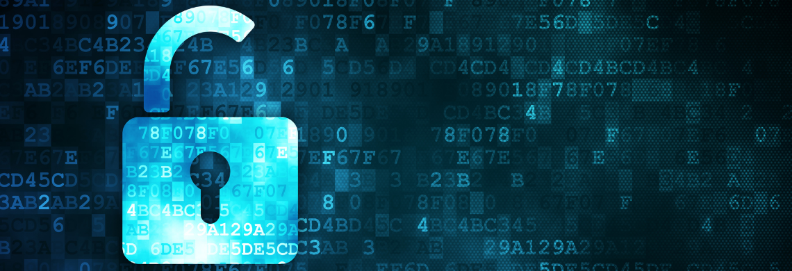 Ein blaues Schluss vor einem dunklen Hintergrund.